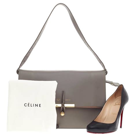 celine clasp medium bag|Celine bag shoulder.